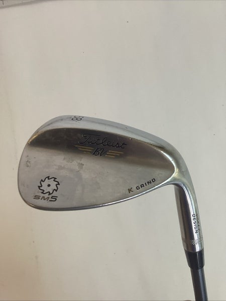 Titleist Vokey SM5 K Grind 58* Wedge With Accra 50i Senior Graphite Shaft