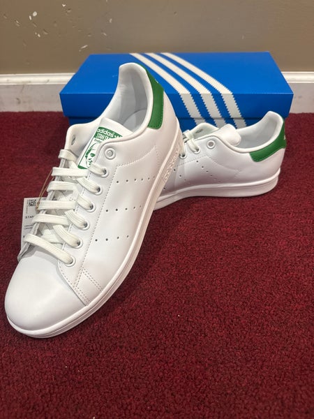 White Men's Adult Adidas Stan Smith Shoes (New) Item#NDSS