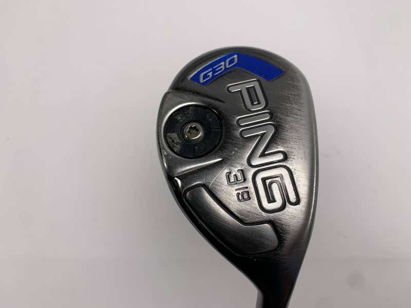 PING G 30-UT #3 19° Ping G30 3 Hybrid 19* Veylix Alpina 673 Stiff Graphite Mens RH