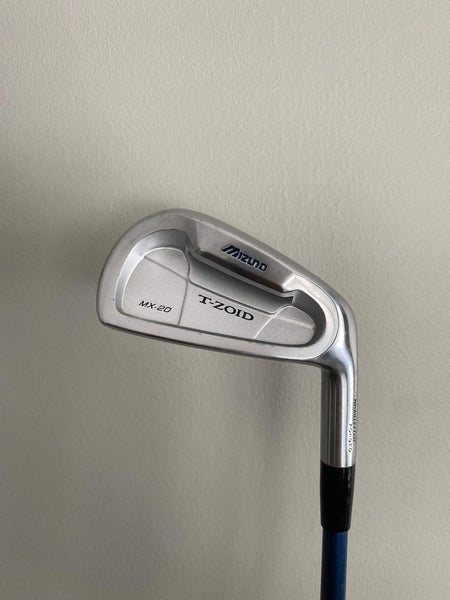 Mizuno T-Zoid MX-20 6-Iron Exsar Blue Regular Flex 37.5 NICE