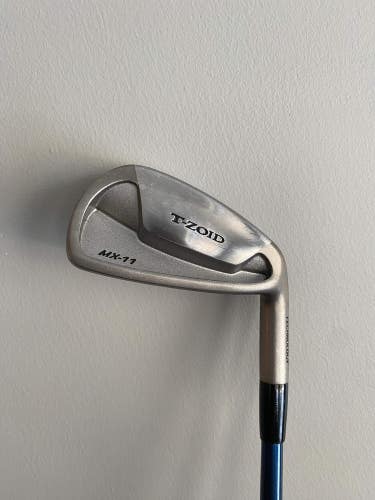 Mizuno T-Zoid MX-11 6-Iron Exsar Blue Stiff Flex 37.75 NICE