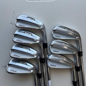Titleist 2021 T100 Iron Set 4-PW Project X Rifle Extra Stiff Flex Standard NICE