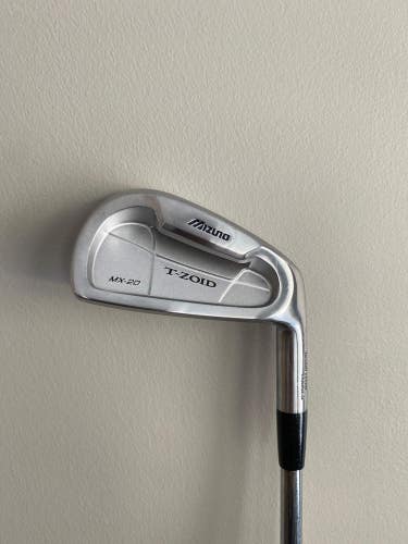 Mizuno T-Zoid MX-20 6-Iron Dynalite Gold Stiff Flex 37.75 NICE