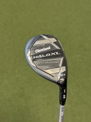 New Cleveland Halo XL 5+ 23* HY-Wood Hybrid, Aldila Ascent 40 Regular, Cover