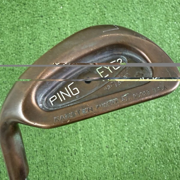 Ping Eye 2 Plus BeCu Beryllium Copper Lob Wedge Black Dot Left Handed -1/2Short