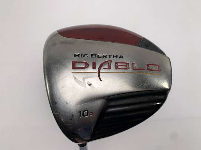 Callaway Big Bertha Diablo Driver 10* Aldila DVS 65g Senior Graphite Mens LH