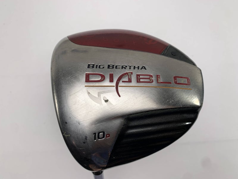 Callaway Big Bertha Diablo Driver 10* Aldila DVS 65g Senior Graphite Mens LH