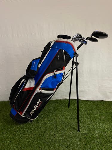 Junior Top Flite Clubs (6 Clubs) Left Hand (Used)
