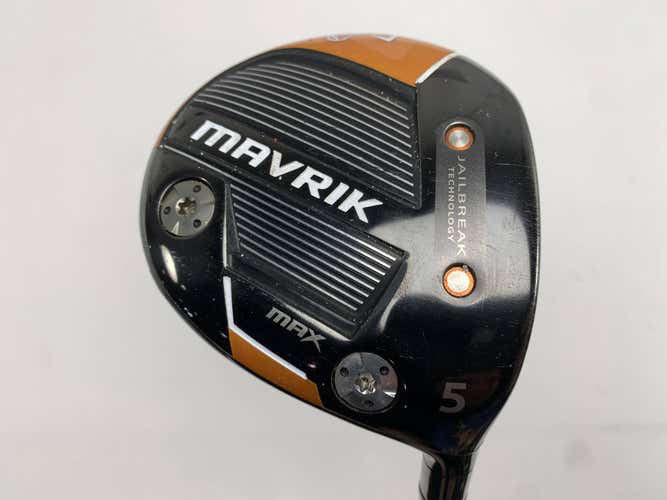 Callaway Mavrik Max 5 Fairway Wood 18* UST Mamiya Helium 4F2 Senior Graphite RH