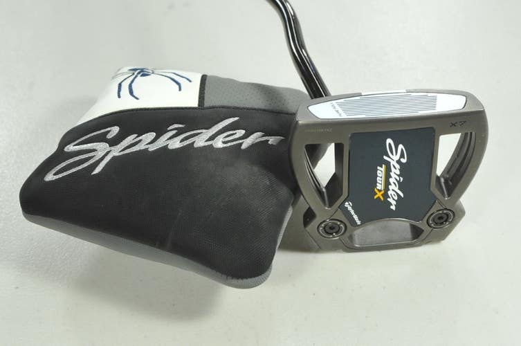 LEFT HANDED TaylorMade Spider Tour X Double Bend 2024 34" Putter Stee l # 207657