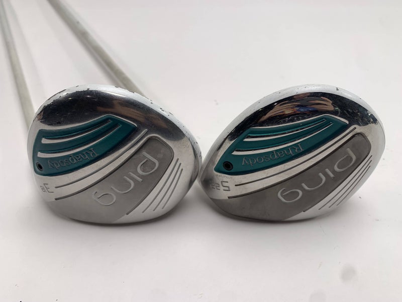 Ping Rhapsody 2015 3 & 5 Fairway Wood Set 18* 22* ULT220 Lite Ladies Graphite RH
