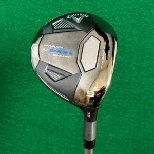 Callaway Paradym Ai Smoke Max Fast 25 Fairway Wood 9 Tensei CK 55 Regular w/HC