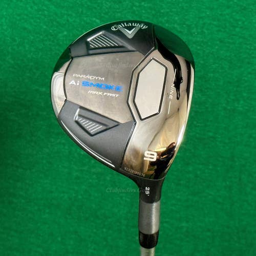 Callaway Paradym Ai Smoke Max Fast 25 Fairway Wood 9 Tensei CK 55 Regular w/HC