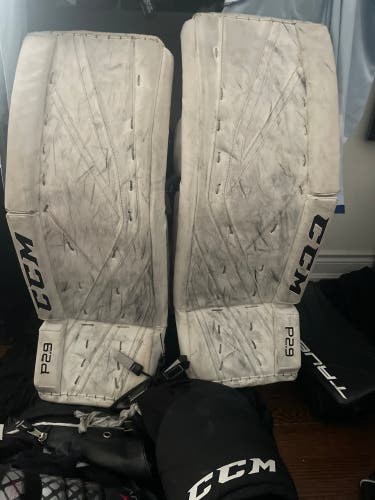 31" 2018 CCM Premier P2.9 Goalie Leg Pads (Used)