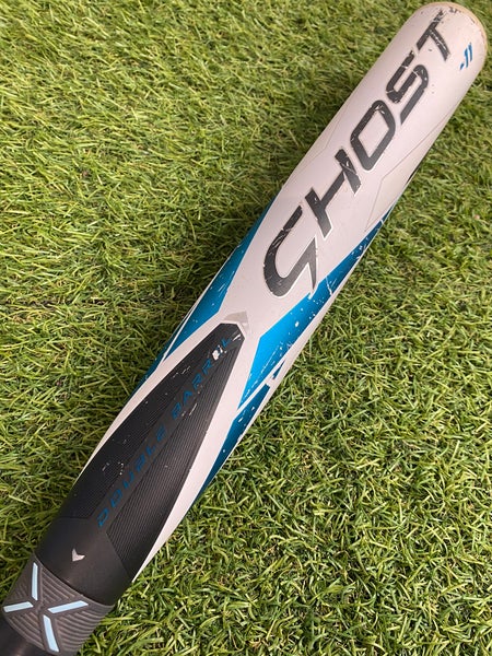 White 2023 Easton Ghost Composite Bat (-11) Composite 21 oz 32" (Used)