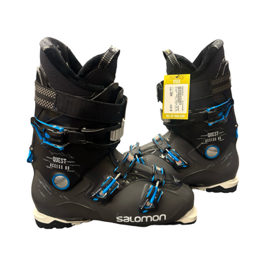 Used Salomon QUEST ACCESS 80 Mens Ski Boots Black 300 MP - M12 10299-S000304013