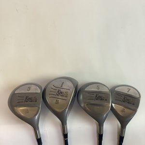 King Snake Fairway Woods Set 1-3-5-7 With Ladies Graphite Shafts