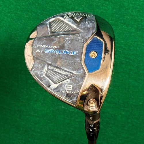 Callaway Paradym Ai Smoke Max D 15 Fairway Wood 3 Cypher Fifty 5.0 Seniors w/HC