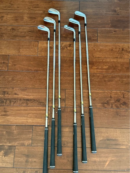 Men's 2018 TaylorMade P-730 Right Handed Iron Set Extra Stiff Flex Steel Shaft (Used)