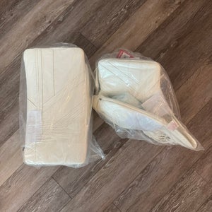 Warrior Ritual G6.1 Pro+ Glove and Blocker Set, Custom White Colorway (New with Tags)