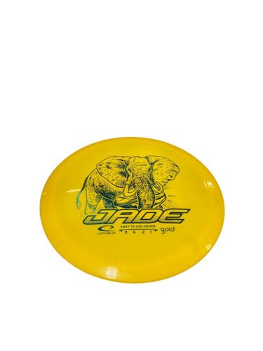 Used Latitude 64 JADE W/ELEPHANT Disc Golf Driver Yellow 11834-S000043756