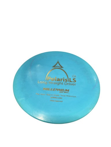 Used Millennium POLARIS LS DRIVER Disc Golf Driver Carolina Blue 11834-S000043755