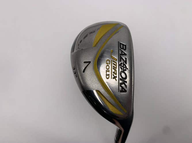 Tour Edge Bazooka Jmax Gold 7 Hybrid 33* Bazooka JMAX Senior Mens RH
