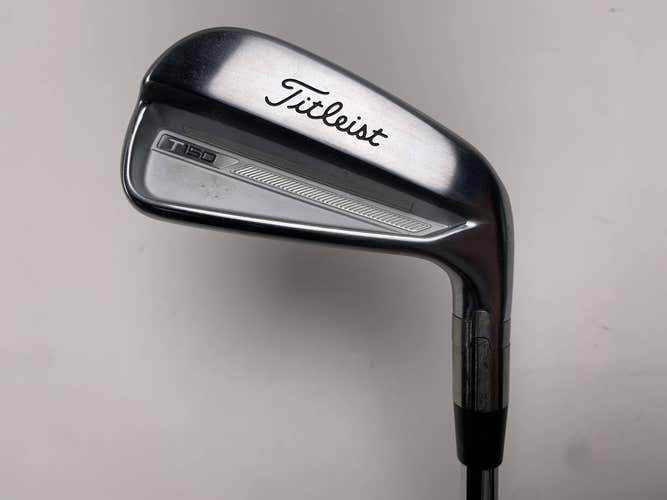 Titleist T150 2023 Single 7 Iron Fitter 2* Flat Project X LZ 6.0 12g Mens RH