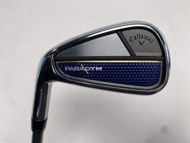 Callaway Paradym Single 7 Iron Project X HZRDUS 5.5 65g Regular Graphite Mens LH