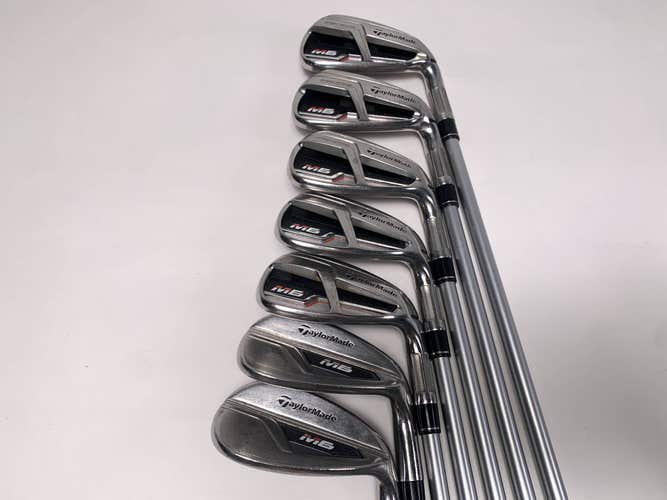 TaylorMade M6 Iron Set 5-PW+GW+SW 45g Ladies Graphite Womens RH- no 7i