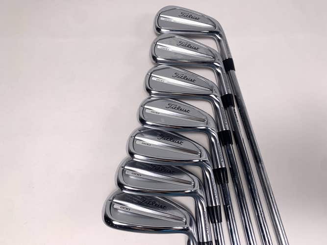 Titleist T200 2023 Iron Set 5-PW+GW True Temper AMT Black R300 Regular Mens RH