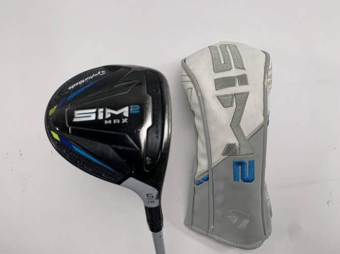 TaylorMade SIM2 MAX 5 Fairway Wood 18* Aldila NV Blue 45g Ladies RH HC