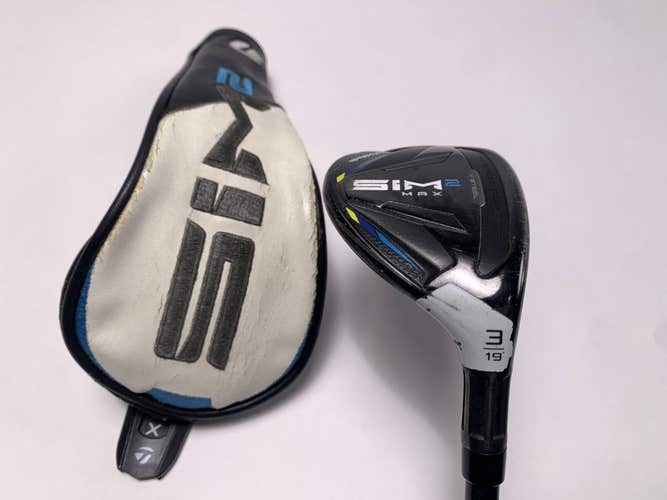 TaylorMade SIM2 MAX Rescue 3 Hybrid 19* Fujikura Ventus Blue 6R Regular RH HC