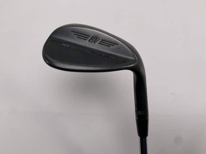Titleist Vokey SM10 Jet Black Sand Wedge SW 56* 12 D-Grind Project X 6.0 Mens RH