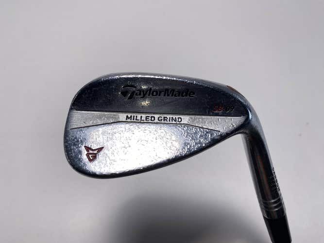 TaylorMade Milled Grind Satin Chrome Gap Wedge GW 52* KBS Tour Steel Mens RH