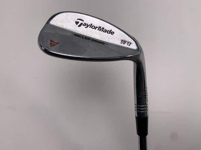 TaylorMade Milled Grind Satin Chrome Sand Wedge SW 56* KBS Tour Wedge Mens RH