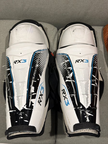 Senior STX Rx3 15" Shin Pads (Used)