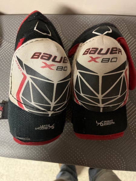 Junior Large Bauer Vapor X80 Elbow Pads (Used)