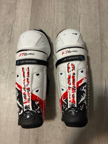 Junior CCM Jetspeed ft6 pro 12" Shin Pads (Used)