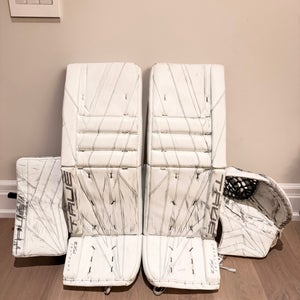 33" +2. 2024 True Catalyst PX3 Regular Goalie Full Set Pro Stock (Used)