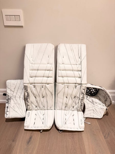 33" +2. 2024 True Catalyst PX3 Regular Goalie Full Set Pro Stock (Used)
