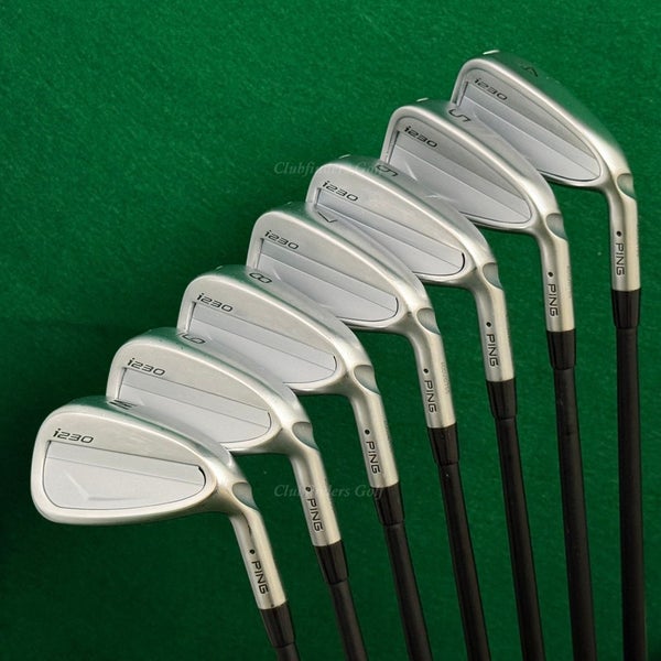 Ping i230 Black Dot 4-PW Iron Set Ping Alta CB AWT Graphite Stiff