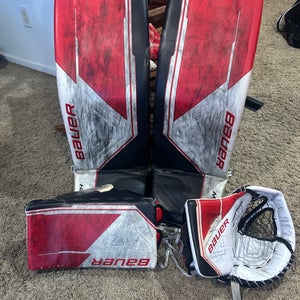 34" 2022 Bauer Mach Regular Goalie Full Set (Used)