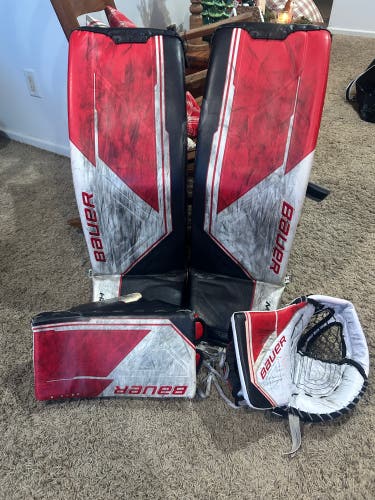 34" 2022 Bauer Mach Regular Goalie Full Set (Used)