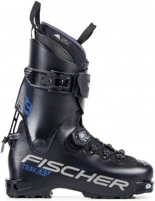 New 2023 Fischer Travers TS ski boots; Size:  28.5 (Black)
