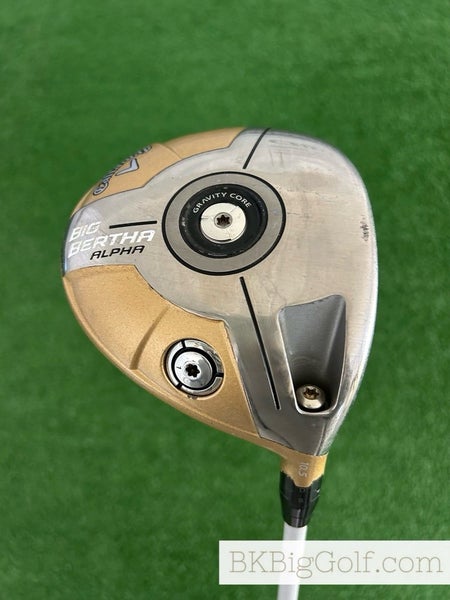 Callaway Big Bertha Alpha Custom Gold 10.5 Driver / Regular