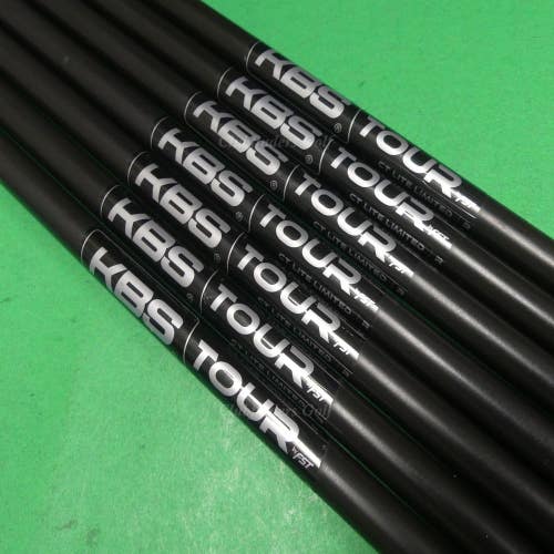KBS Tour CT Lite Limited .355 Regular Pulled Steel Iron Shafts SET OF 7