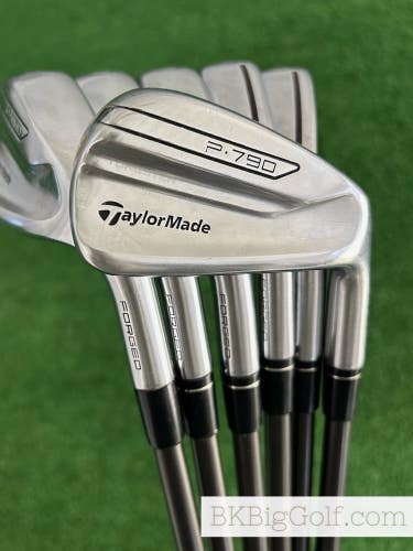 Taylormade P790 Forged Iron Set 5-P / Recoil F2 Senior Graphite