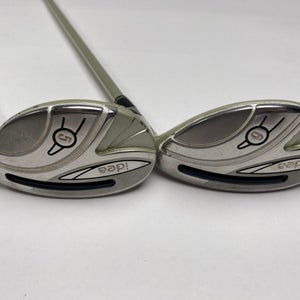 Adams 2014 Idea Womens 5 & 6 Hybrid Set 25* 28* Grafalloy Ultralite 5 Ladies RH