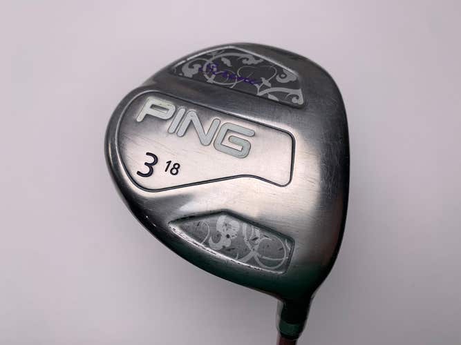 Ping Serene 3 Fairway Wood 18* Aldila NV Pink 55g Ladies Graphite Womens RH